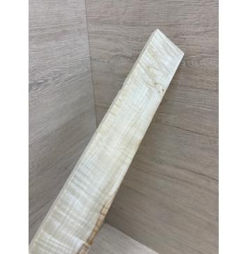 Клён Белый Явор, Волнистый заготовка накладки для электрогитары Смешанный А Волна ААА 11х59-45х515 мм (АКЦИЯ)-5