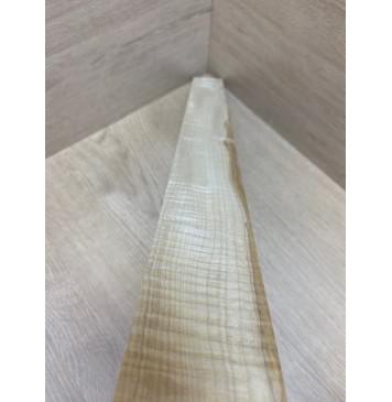 Клён Белый Явор, Волнистый заготовка накладки для электрогитары Смешанный А Волна ААА 11х59-45х515 мм (АКЦИЯ)-6