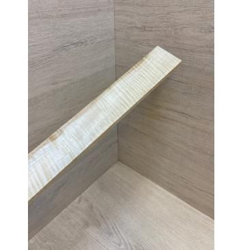 Клён Белый Явор, Волнистый заготовка накладки для электрогитары Смешанный А Волна ААА 11х59-45х515 мм (АКЦИЯ)-7