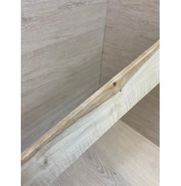 Клён Белый Явор, Волнистый заготовка накладки для электрогитары Смешанный А Волна АА 9х65-54х565 мм-1