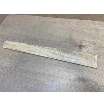 Клён Белый Явор, Волнистый заготовка накладки для электрогитары Смешанный ААА Волна А 9х67-48х495 мм (АКЦИЯ)-8