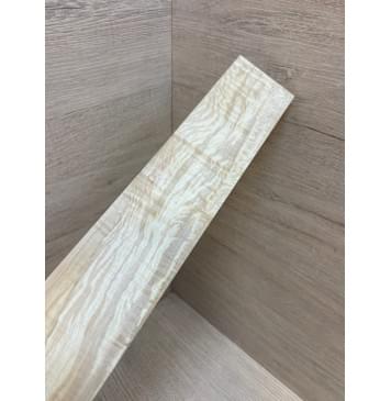 Клён Американский Волнистый заготовка накладки для электрогитары Смешанный ААА Волна А 8.7х70-55х470 мм (АКЦИЯ)-9