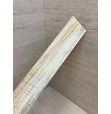 Клён Американский Волнистый заготовка накладки для электрогитары Смешанный ААА Волна А 10х70-55хх460 мм (АКЦИЯ)-1