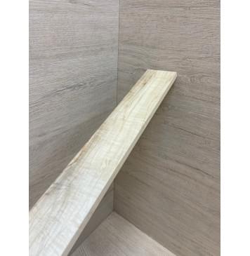 Клён Американский заготовка накладки для электрогитары Смешанный ААА 10х68-55х522 мм (АКЦИЯ)-12