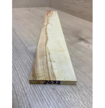 Клён Американский заготовка накладки для электрогитары Смешанный АА 10х77-70х526 мм (АКЦИЯ)-1