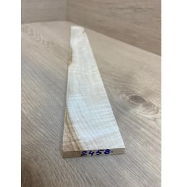 Клён Белый Явор, Волнистый заготовка накладки для электрогитары Смешанный ААА Волна ААА 8х60-47х510 мм (АКЦИЯ)-7