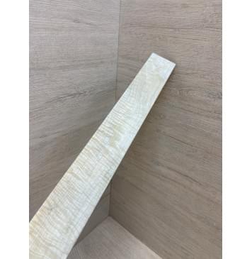 Клён Белый Явор, Волнистый заготовка накладки для электрогитары Смешанный ААА Волна ААА 8х60-47х510 мм (АКЦИЯ)-13