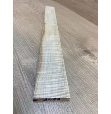 Клён Белый Явор, Волнистый заготовка накладки для электрогитары Смешанный ААА Волна АА 10х58-47х485 мм (АКЦИЯ)-3