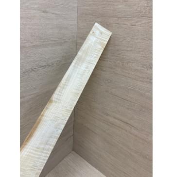 Клён Белый Явор, Волнистый заготовка накладки для электрогитары Смешанный ААА Волна АА 10х58-47х485 мм (АКЦИЯ)-4