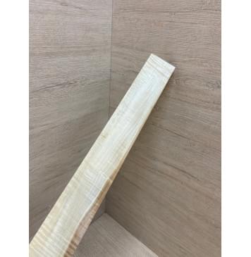 Клён Белый Явор, Волнистый заготовка накладки для электрогитары Смешанный ААА Волна АА 10х58-47х485 мм (АКЦИЯ)-5