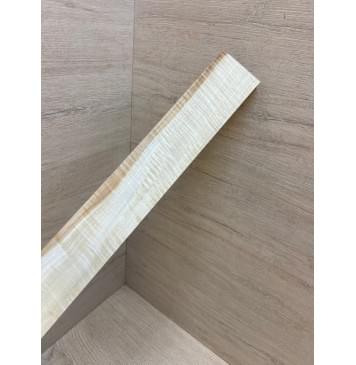 Клён Белый Явор, Волнистый заготовка накладки для электрогитары Смешанный ААА Волна АА 10х58-47х485 мм (АКЦИЯ)-6