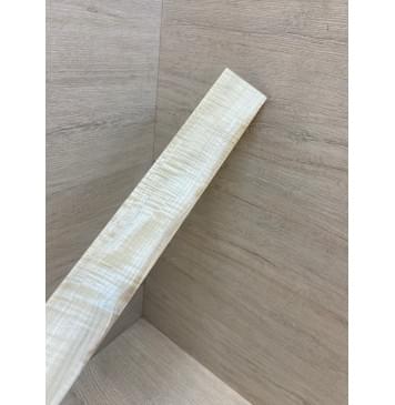 Клён Белый Явор, Волнистый заготовка накладки для электрогитары Смешанный ААА Волна АА 10х58-47х485 мм (АКЦИЯ)-7