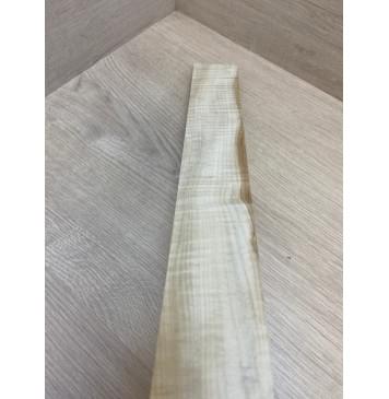 Клён Белый Явор, Волнистый заготовка накладки для электрогитары Смешанный ААА Волна АА 10х58-47х485 мм (АКЦИЯ)-8