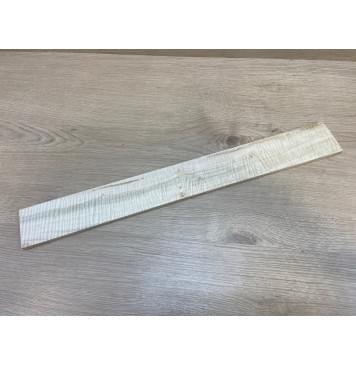 Клён Белый Явор, Волнистый заготовка накладки для электрогитары Смешанный А Волна ААА 9.5х62х512 мм (АКЦИЯ)-0