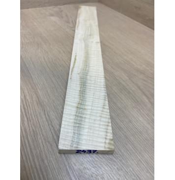 Клён Белый Явор, Волнистый заготовка накладки для электрогитары Смешанный А Волна ААА 9.5х62х512 мм (АКЦИЯ)-3