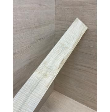 Клён Белый Явор, Волнистый заготовка накладки для электрогитары Смешанный А Волна ААА 9.5х62х512 мм (АКЦИЯ)-5