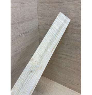 Клён Белый Явор, Волнистый заготовка накладки для электрогитары Смешанный А Волна ААА 9.5х62х512 мм (АКЦИЯ)-7