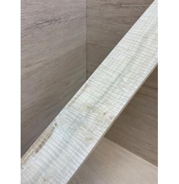 Клён Белый Явор, Волнистый заготовка накладки для электрогитары Смешанный А Волна ААА 9.5х62х512 мм (АКЦИЯ)-9