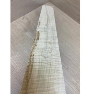 Клён Белый Явор, Волнистый заготовка накладки для электрогитары Смешанный А Волна ААА 9.5х62х512 мм (АКЦИЯ)-10