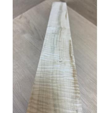 Клён Белый Явор, Волнистый заготовка накладки для электрогитары Смешанный А Волна ААА 9.5х62х512 мм (АКЦИЯ)-11