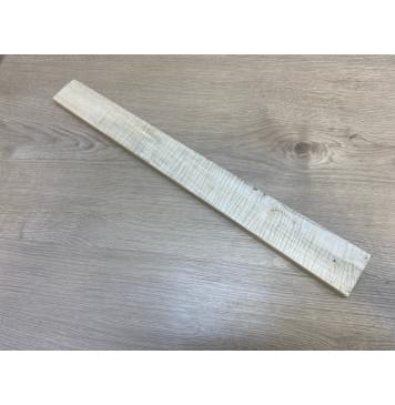 Клён Белый Явор, Волнистый заготовка накладки для электрогитары Смешанный А Волна ААА 14.7х59-49х513 мм (АКЦИЯ)-0