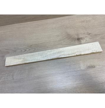 Клён Белый Явор, Волнистый заготовка накладки для электрогитары Смешанный А Волна ААА 14.7х59-49х513 мм (АКЦИЯ)-3