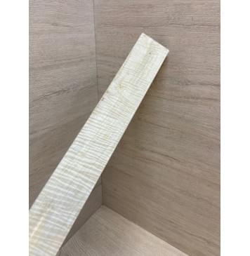 Клён Белый Явор, Волнистый заготовка накладки для электрогитары Смешанный А Волна ААА 14.7х59-49х513 мм (АКЦИЯ)-5