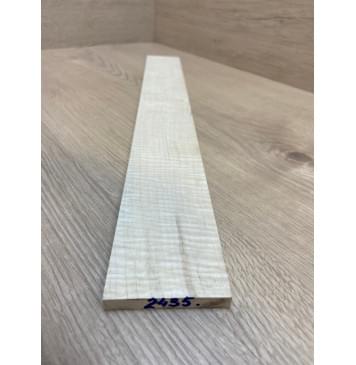 Клён Белый Явор, Волнистый заготовка накладки для электрогитары Смешанный А Волна ААА 8х62х512 мм (АКЦИЯ)-4