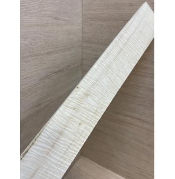 Клён Белый Явор, Волнистый заготовка накладки для электрогитары Смешанный А Волна ААА 8х62х512 мм (АКЦИЯ)-6