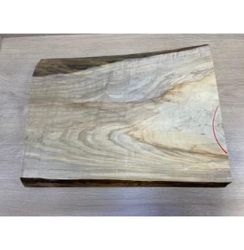 Клён Американский заготовка корпуса Тангент АА 54х350-260х485 мм (массив)-0