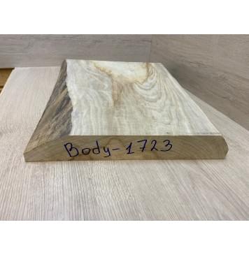 Клён Американский заготовка корпуса Тангент АА 54х350-260х485 мм (массив)-6