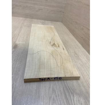 Клён Американский Волнистый заготовка на топ Смешанный АА Волна А 14х183х535 мм (1 шт под распил)-2