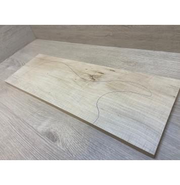 Клён Американский Волнистый заготовка на топ Смешанный АА Волна А 14х183х535 мм (1 шт под распил)-3