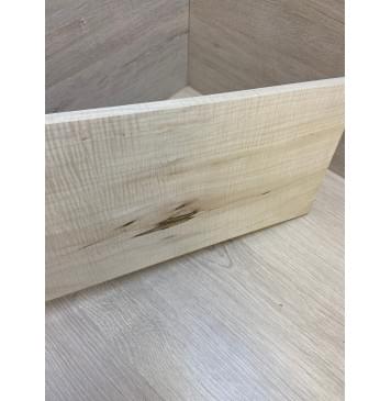 Клён Американский Волнистый заготовка на топ Смешанный АА Волна А 14х183х535 мм (1 шт под распил)-9