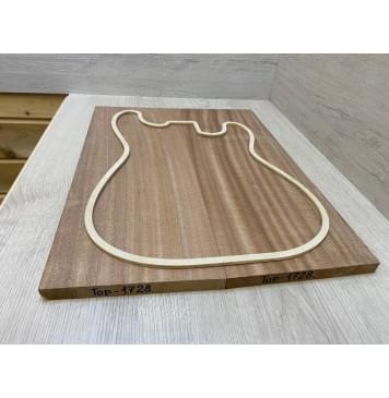 Сапели заготовка на топ Радиал АА 17.5х195х520-515 мм - 2 шт. (книжкой)-4