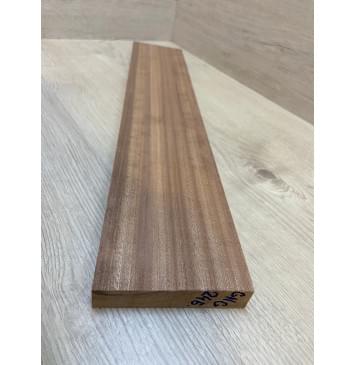 Сапели заготовка грифа для Безголовой гитары Радиал ААА 22.5х110х590 мм-2