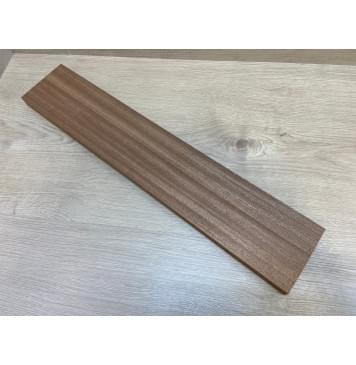 Сапели заготовка грифа для Безголовой гитары Радиал ААА 23х110х590 мм-0