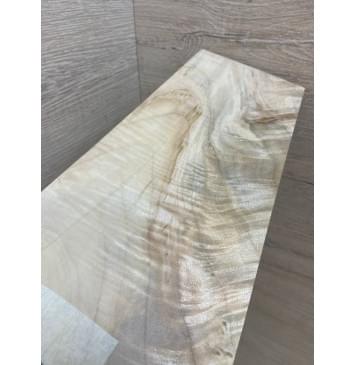 Клён Американский Волнистый заготовка накладки на головку грифа Смешанный ААА Волна АА 5.5х143-77х200 мм (АКЦИЯ)-2