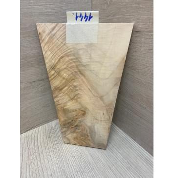 Клён Американский Волнистый заготовка накладки на головку грифа Смешанный ААА Волна АА 5.7х143-77х200 мм (АКЦИЯ)-3