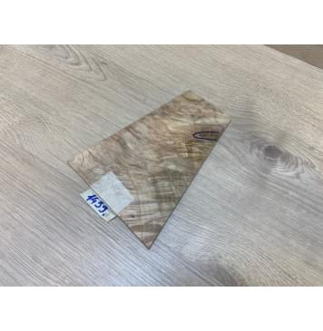 Клён Американский Волнистый заготовка накладки на головку грифа Смешанный АА Волна АА 4.5х143-77х200 мм (АКЦИЯ)-0