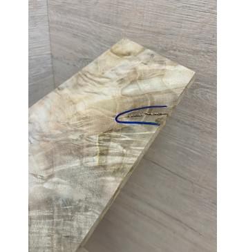 Клён Американский Волнистый заготовка накладки на головку грифа Смешанный АА Волна АА 4.5х143-77х200 мм (АКЦИЯ)-5