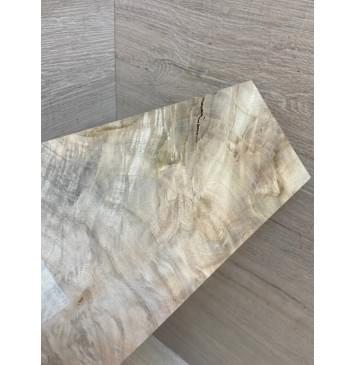 Клён Американский Волнистый заготовка накладки на головку грифа Смешанный АА Волна АА 4.5х143-77х200 мм (АКЦИЯ)-2