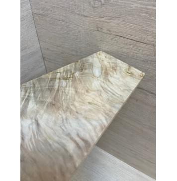 Клён Американский Волнистый заготовка накладки на головку грифа Смешанный ААА Волна АА 6х143-77х200 мм (АКЦИЯ)-3