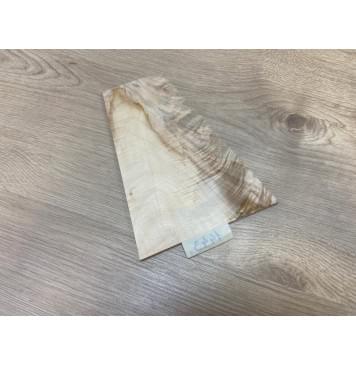 Клён Американский Волнистый заготовка накладки на головку грифа Смешанный ААА Волна АА 5.8х143-77х200 мм (АКЦИЯ)-0