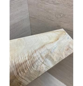 Клён Американский Волнистый заготовка накладки на головку грифа Смешанный ААА Волна АА 5.8х143-77х200 мм (АКЦИЯ)-4