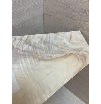 Клён Американский Волнистый заготовка накладки на головку грифа Смешанный ААА Волна АА 5.8х143-77х200 мм (АКЦИЯ)-3