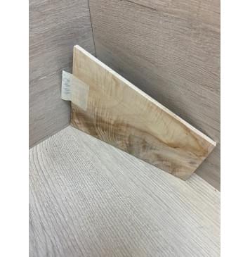 Клён Американский Волнистый заготовка накладки на головку грифа Смешанный ААА Волна АА 5.8х143-77х200 мм (АКЦИЯ)-1