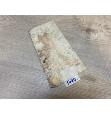 Клён Американский Каповый заготовка накладки на головку грифа Смешанный ААА Волна ААА 3.5х120-102х210 мм (АКЦИЯ)-0