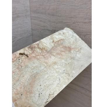 Клён Американский Каповый заготовка накладки на головку грифа Смешанный ААА Волна ААА 3.5х120-102х210 мм (АКЦИЯ)-4