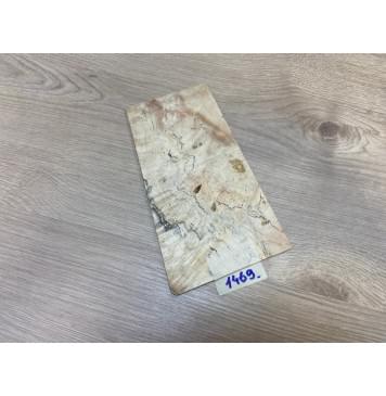 Клён Американский Каповый заготовка накладки на головку грифа Смешанный ААА Волна ААА 4.2х120-100х210 мм (АКЦИЯ)-0